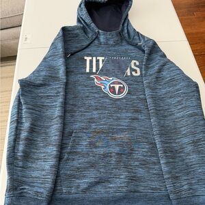 NFL Tennessee Titans Split Space Dye Pullover Hoodie XXL Ex Condition NFL WARD